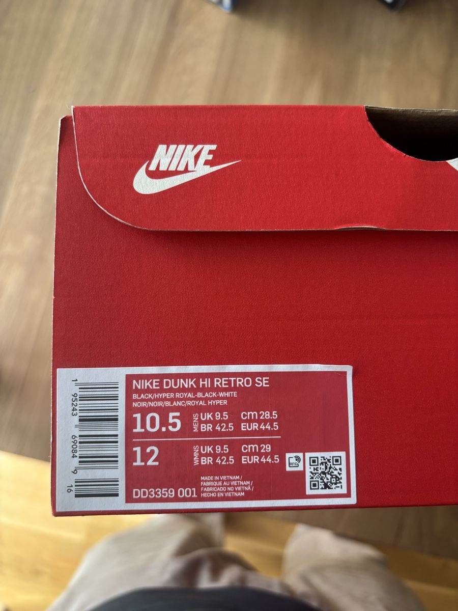 Nike Scarpe da uomo: Nike Dunk High camo black royale – Nuovo e nell'imballaggio originale da Delémont venduto da Popcultureee 5