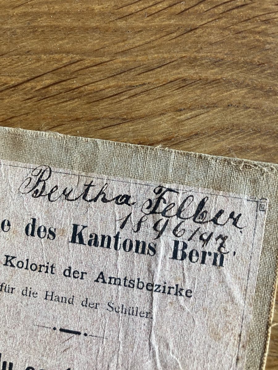 Cartes géographiques & atlas: Steinalte Landkarte Kanton Bern – D'occasion à Biglen par Maci2005