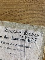 Steinalte Landkarte Kanton Bern
