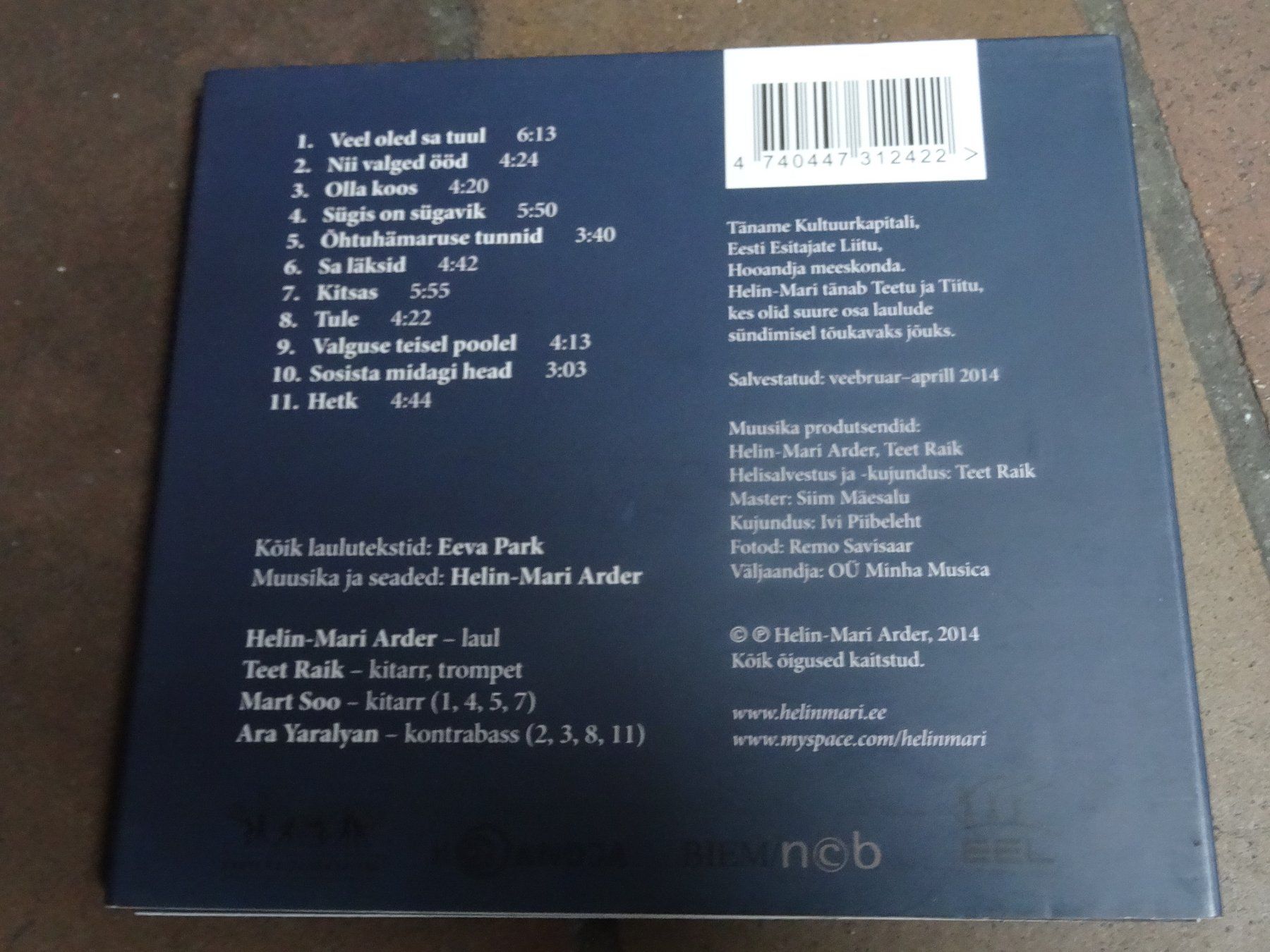 CDs: Helin-Mari Arder - ÖÖ Valgus CD – Gebraucht aus Olten von Disc-Ausverkauf 2