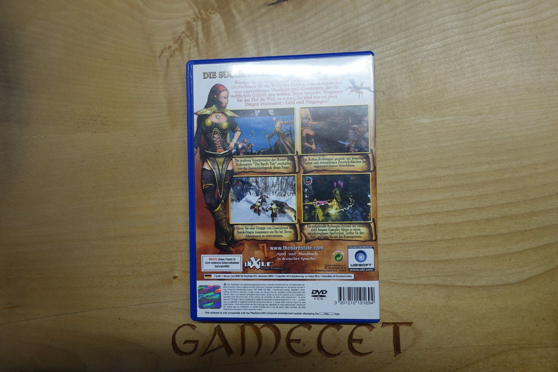Sony Giochi: The Bard's Tale – Usato da Steinach venduto da Gamecet 2