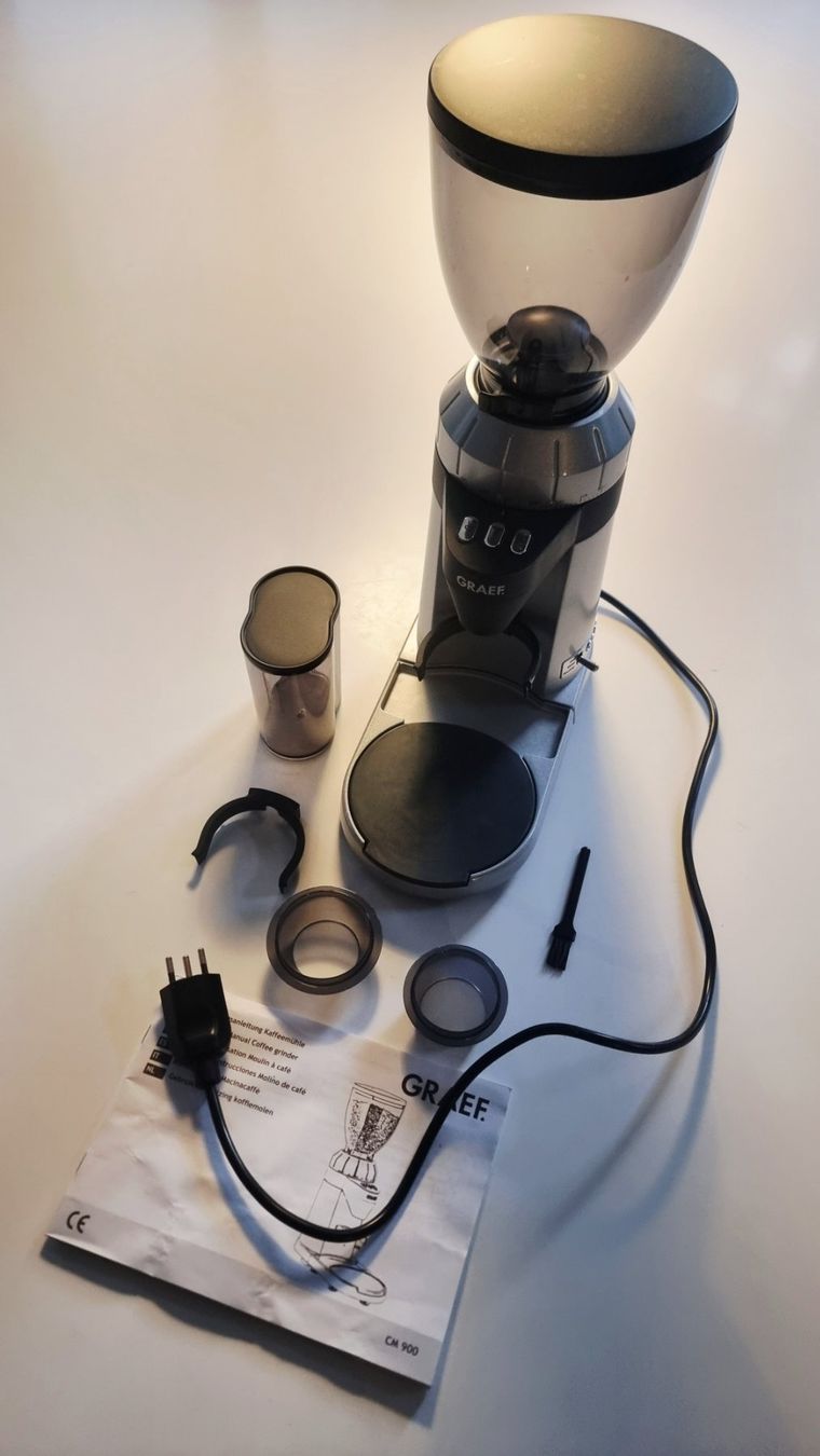 Graef Elettrodomestici da cucina: Kaffeemühle Graef CM900 mit Auto-Portionierung – Usato da Bern venduto da lorenzobonati