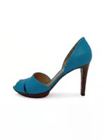 Bottega Veneta D'Orsay Peep Toe Pump EU 36.5 Blau