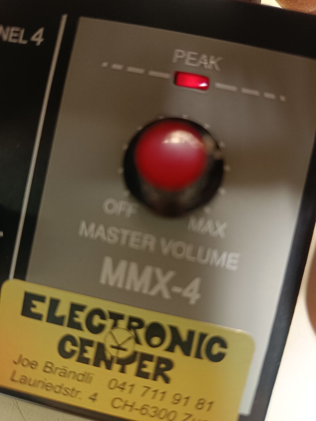 Equalizzatori: Kompakter MMX-4 Mini-Mixer - (em43) – Nuovo (secondo la descrizione) da Künten venduto da Schnaepplihuus 1