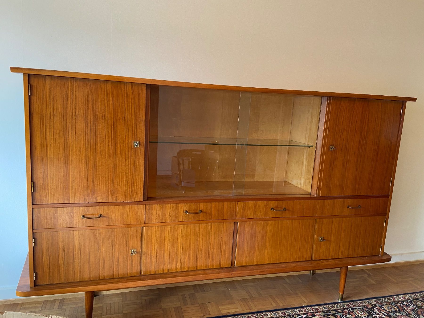 Vetrine: DESIGNKLASSIKER TEAK VITRINE – Usato da Dietikon venduto da brocki-eyra 8