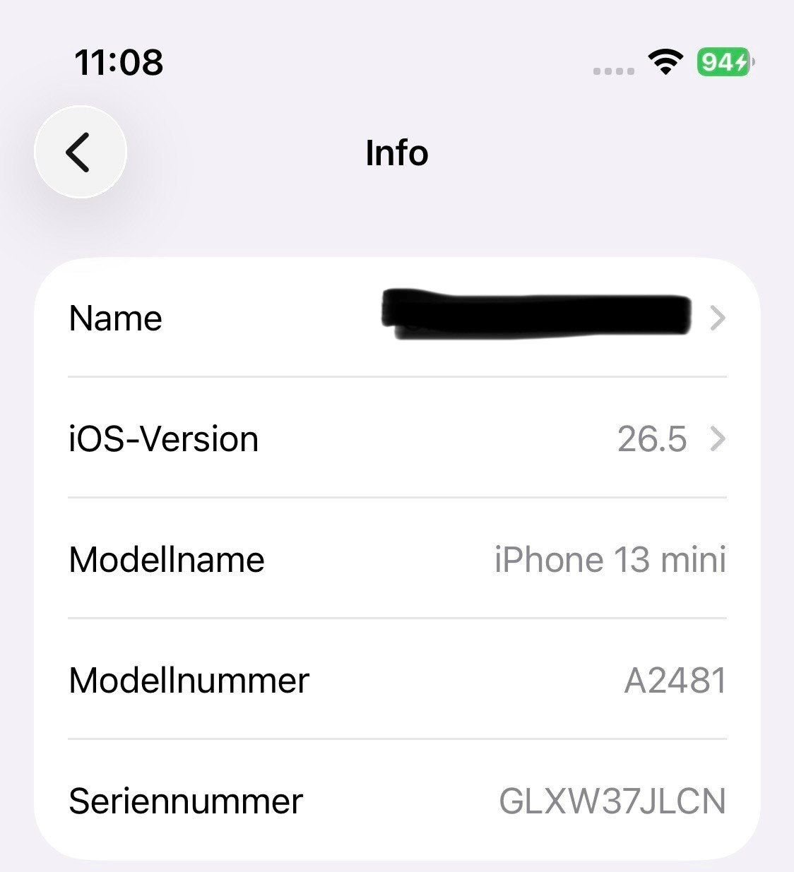 Apple Telefoni cellulari / Smartphones: iPhone 13 Mini 256GB - schwarz - super Zustand – Usato da Brünisried venduto da Seisler88 8