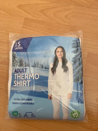 Pull blanc thermo femme taille S