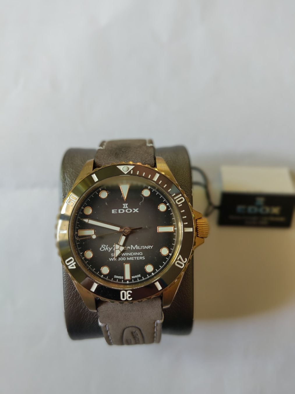 Edox Orologi: Edox Skydiver Military  Limited Edition – Nuovo e nell'imballaggio originale da Aarburg venduto da Froschix 1
