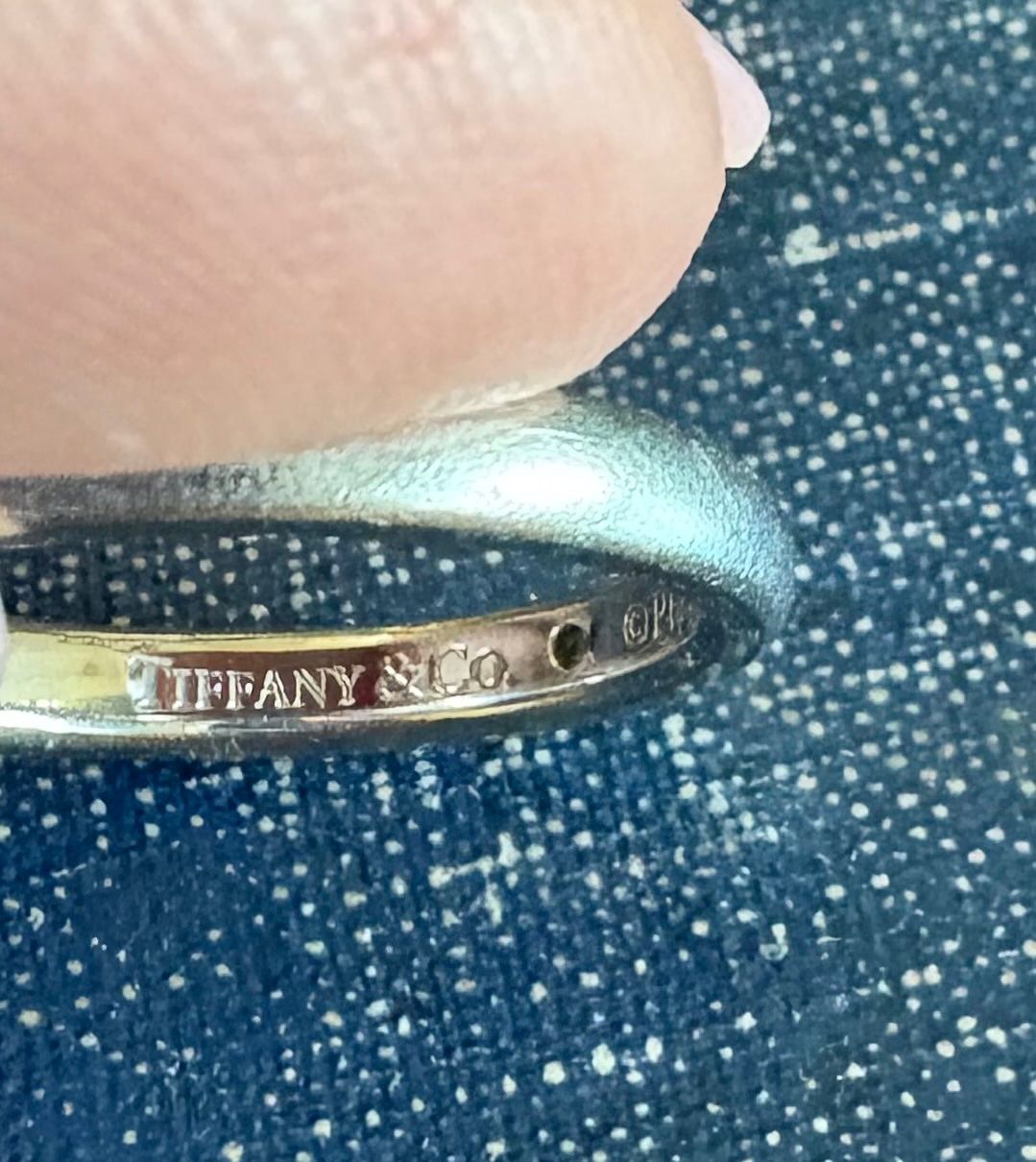 Tiffany & Co. Anelli: Tiffany Elsa Perretti Platin Ring US  Gr. 7 – Usato da Baden venduto da est_92cz 1
