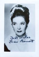 Joan Bennett (1910-1990) Schauspielerin - Autogramm