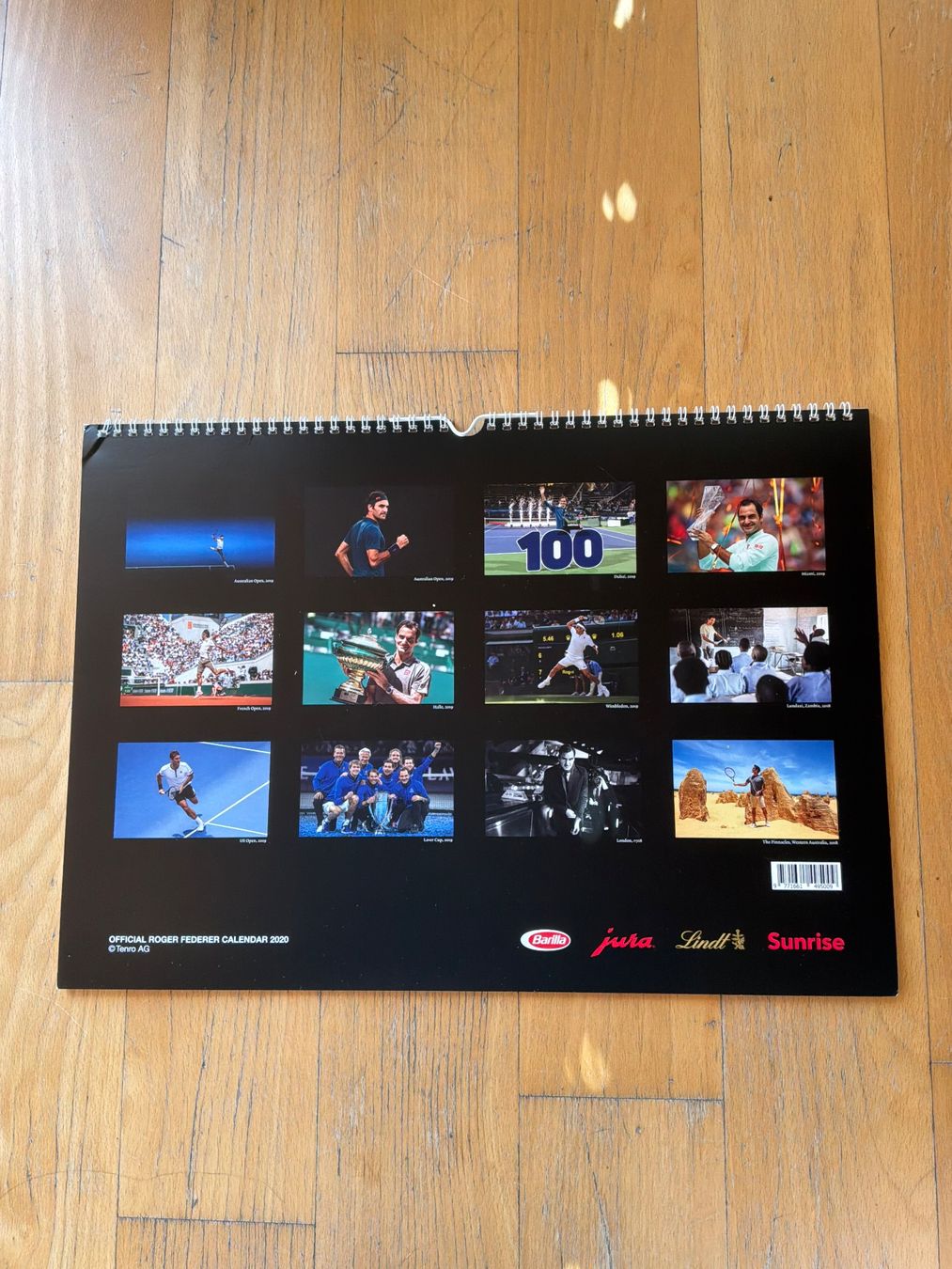 Kalender: Calendrier 2020 Roger Federer – Gebraucht aus Sion von gege08 1