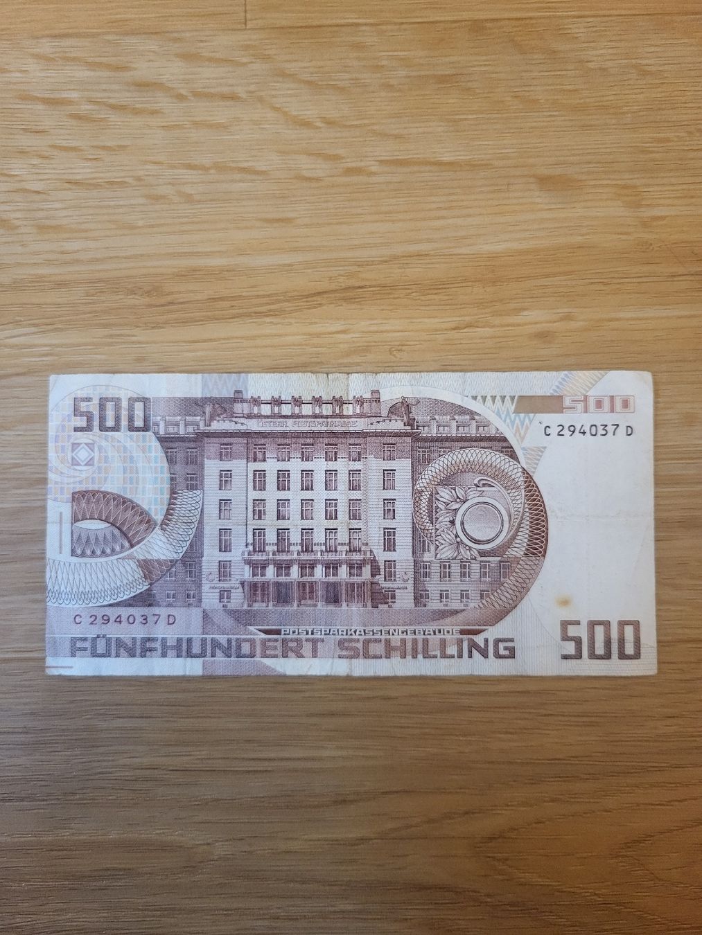 Banconote: 500 Schilling 1985 Österreich – Usato da Uetikon am See venduto da vi3nnaC4lling 1