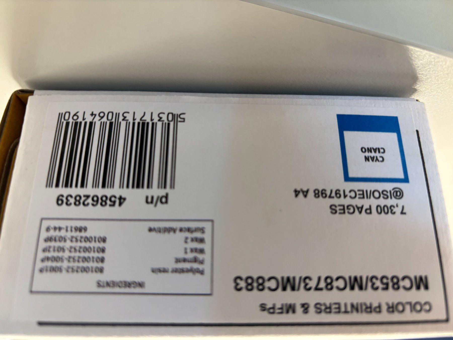 Oki Cartouches & Toner: Toner cyam zu OKI 873 – Neuf avec emballage d'origine à Escholzmatt par LBGBAU 1