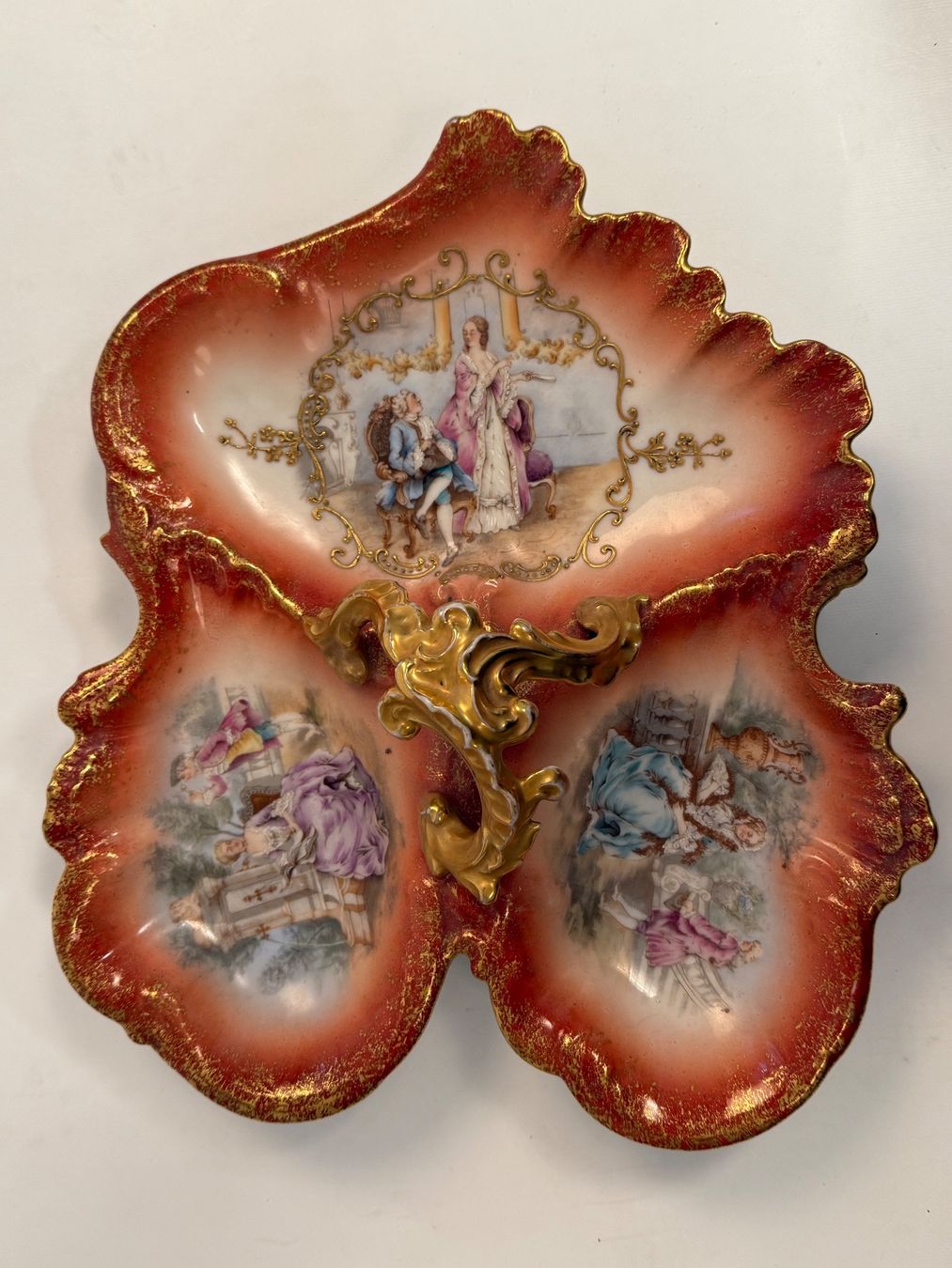 Ciotole: Porzellan Prunkschale mit Golddekor – Usato da Itingen venduto da uhu777 8