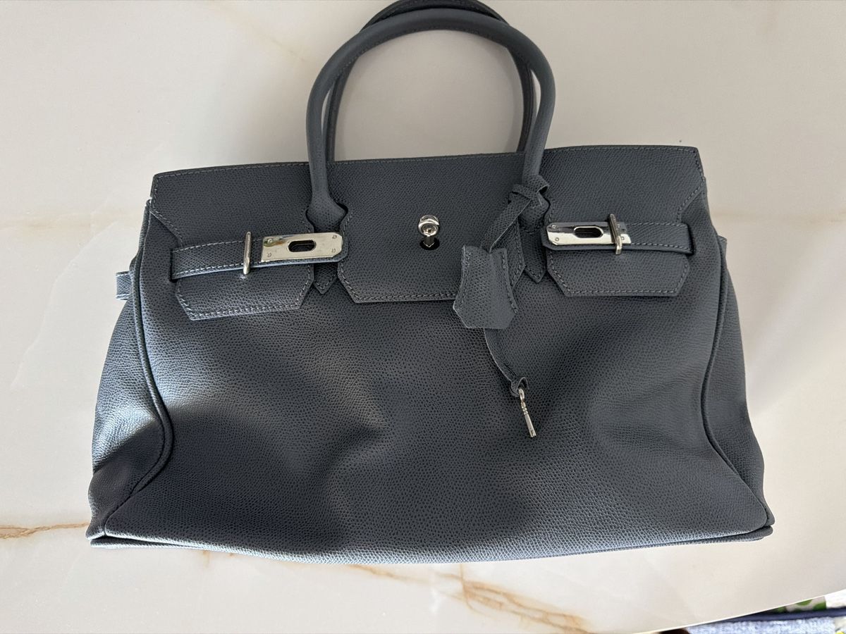 Borse da donna: Handtasche kelly grau blau – Nuovo (secondo la descrizione) da Däniken SO venduto da NBdesign