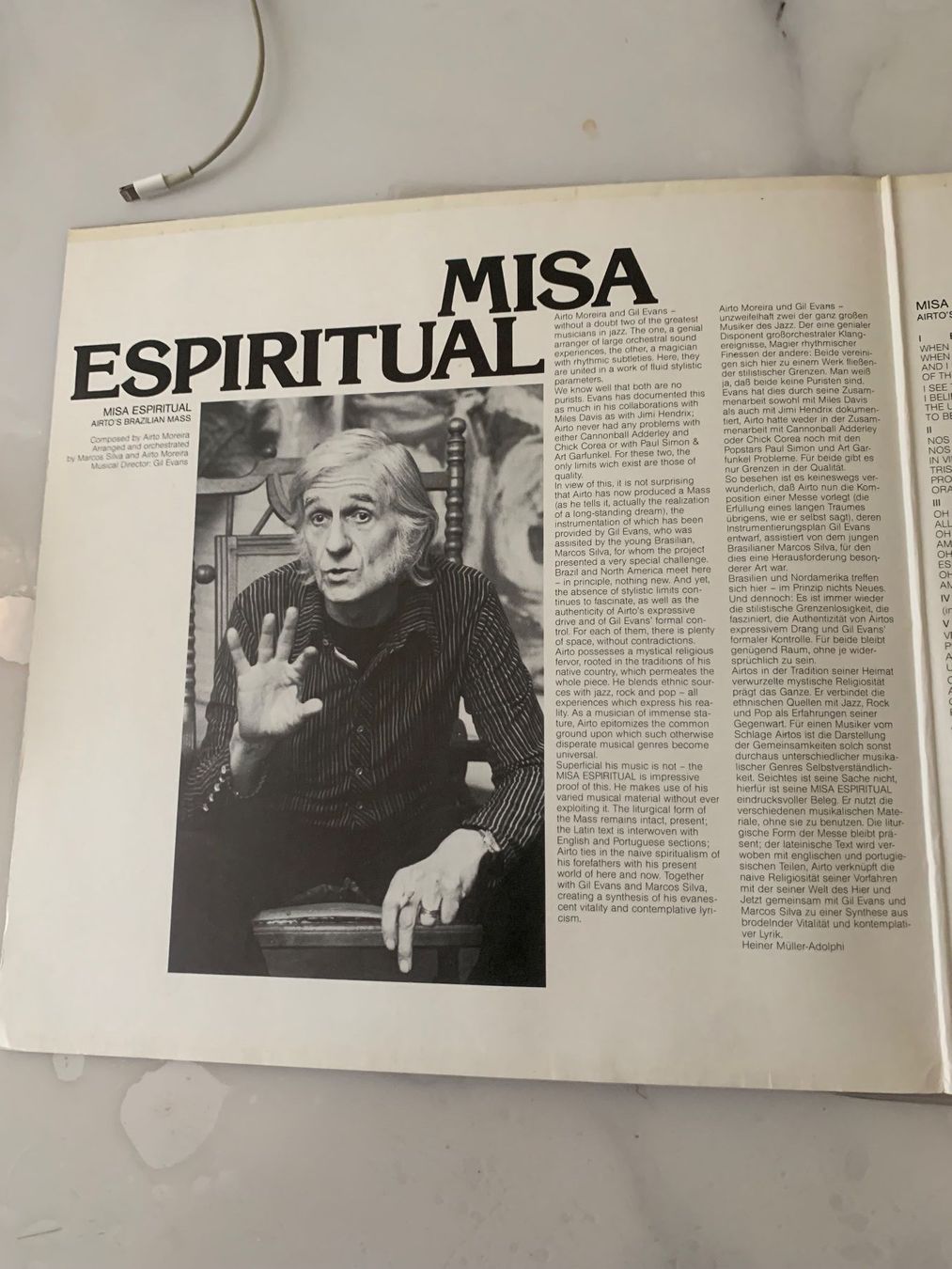 Dischi in vinile: Airto(Gil Evans)Misa Espiritual – Usato da lausanne venduto da Ccheche 2