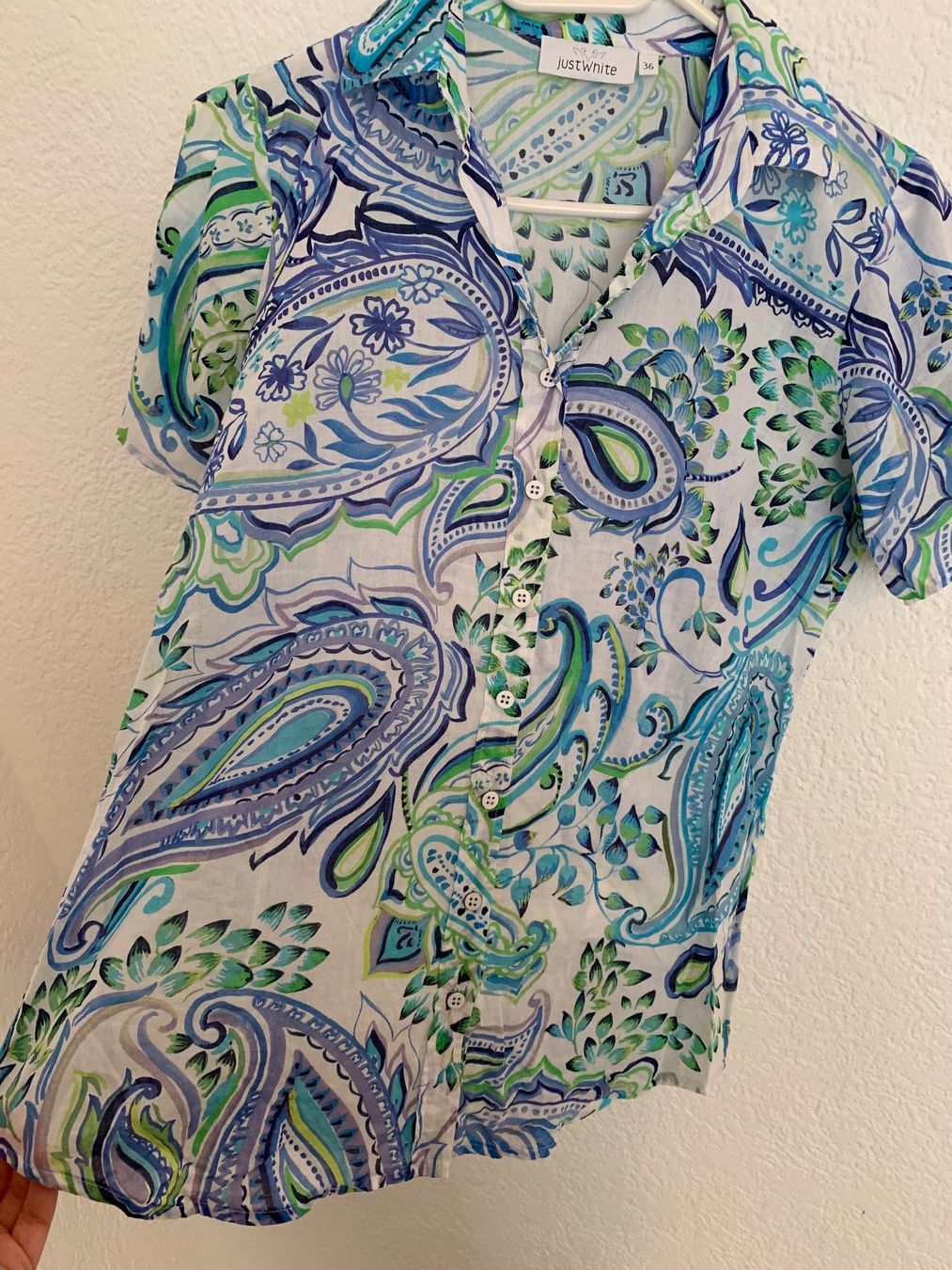 Camicette: Just White Bluse Gr. 36 / S – Usato da Fislisbach venduto da KolibriSecondhand 3