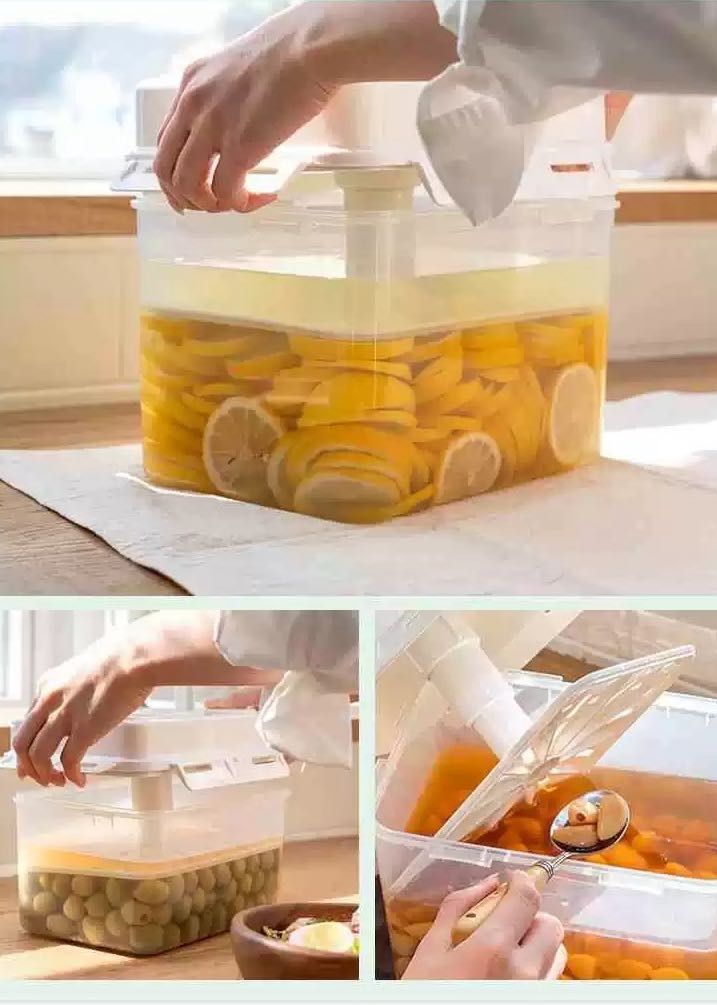 Contenitori & Simili: Pickle jar with press Fermentation Storage box Airtight – Usato da Zürich venduto da arr_vq5w 7