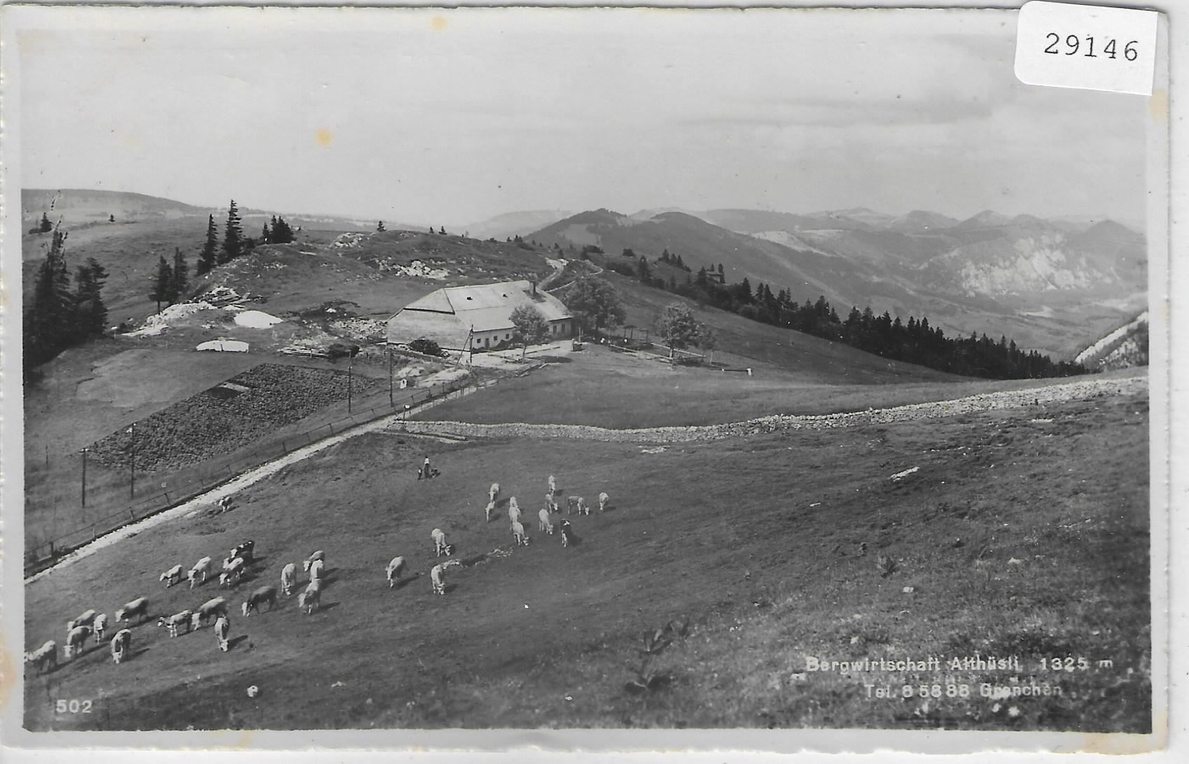 Cartoline postali: Bergwirtschaft Althüsli - Selzach SO – Usato da Ettingen venduto da Kartenplanet