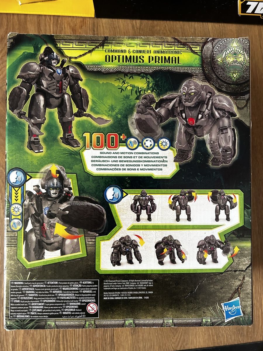 Hasbro Statuette: Optimus primal command and control – Nuovo e nell'imballaggio originale da Zürich venduto da Sashkica 1