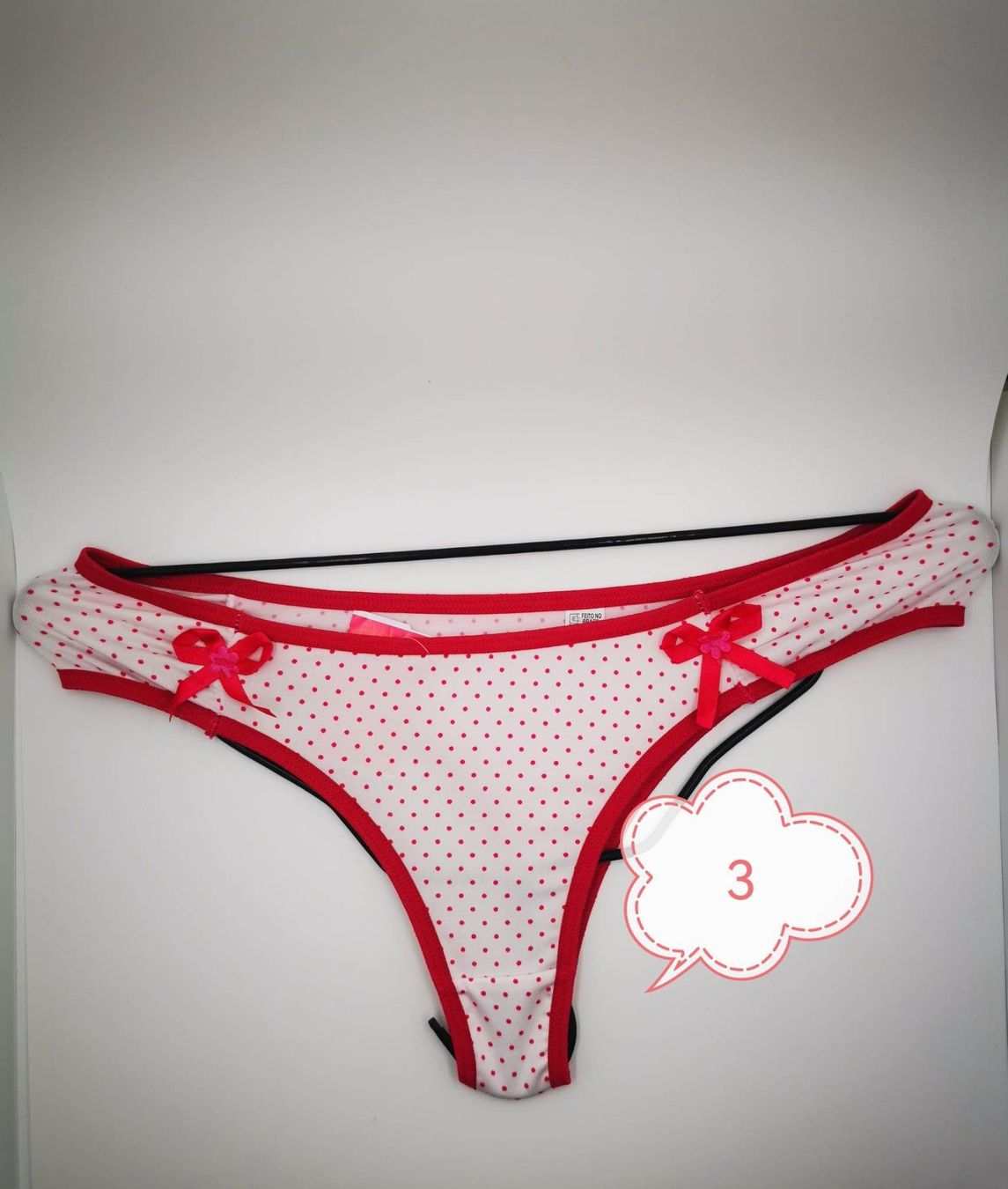 Sonstige Unterwäsche: Tanga string damen , 4 PACK,  String brésilien  taille S – Neu und originalverpackt aus La Chaux de fonds von Folylove 4