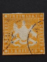 Württemberg Erstausgaben Mi-Nr.7 Gestempelt