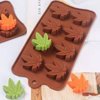 Hanf Blatt Silikonform zum backen, basteln usw Hanf