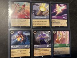 Lorcana Karten Set - Peter Pan 6er Set