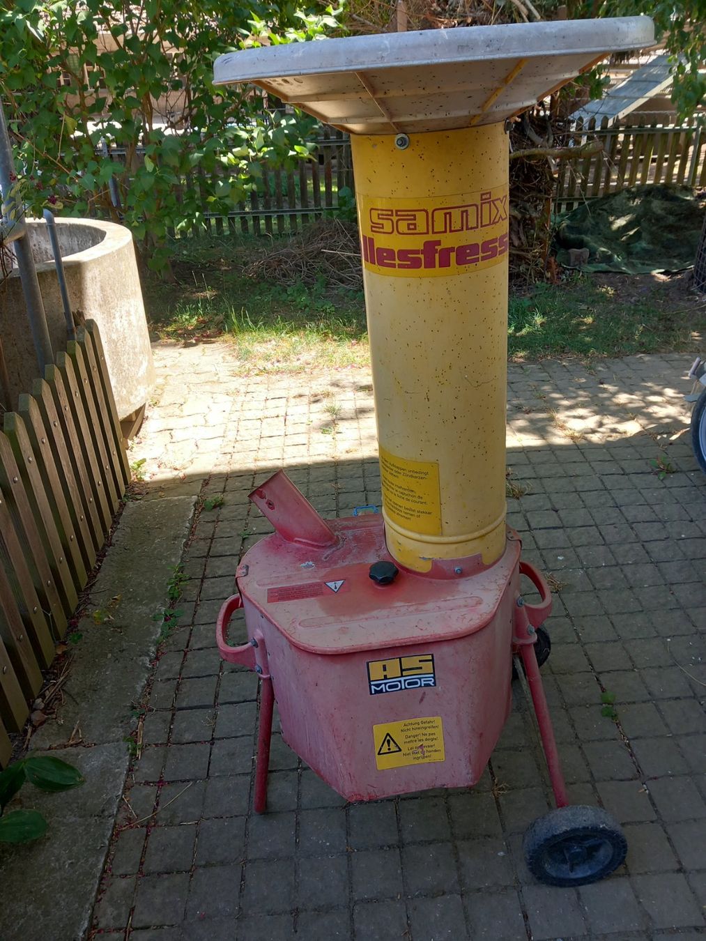 Trinciatrici: Asthäcksler samix Allesfresser mit Elektromotor – Difettoso da Niederösch venduto da fribi03