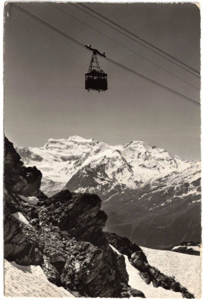 Cartoline postali: Verbier - Luftseilbahn Attelas – Usato da Binningen venduto da Mountainrider