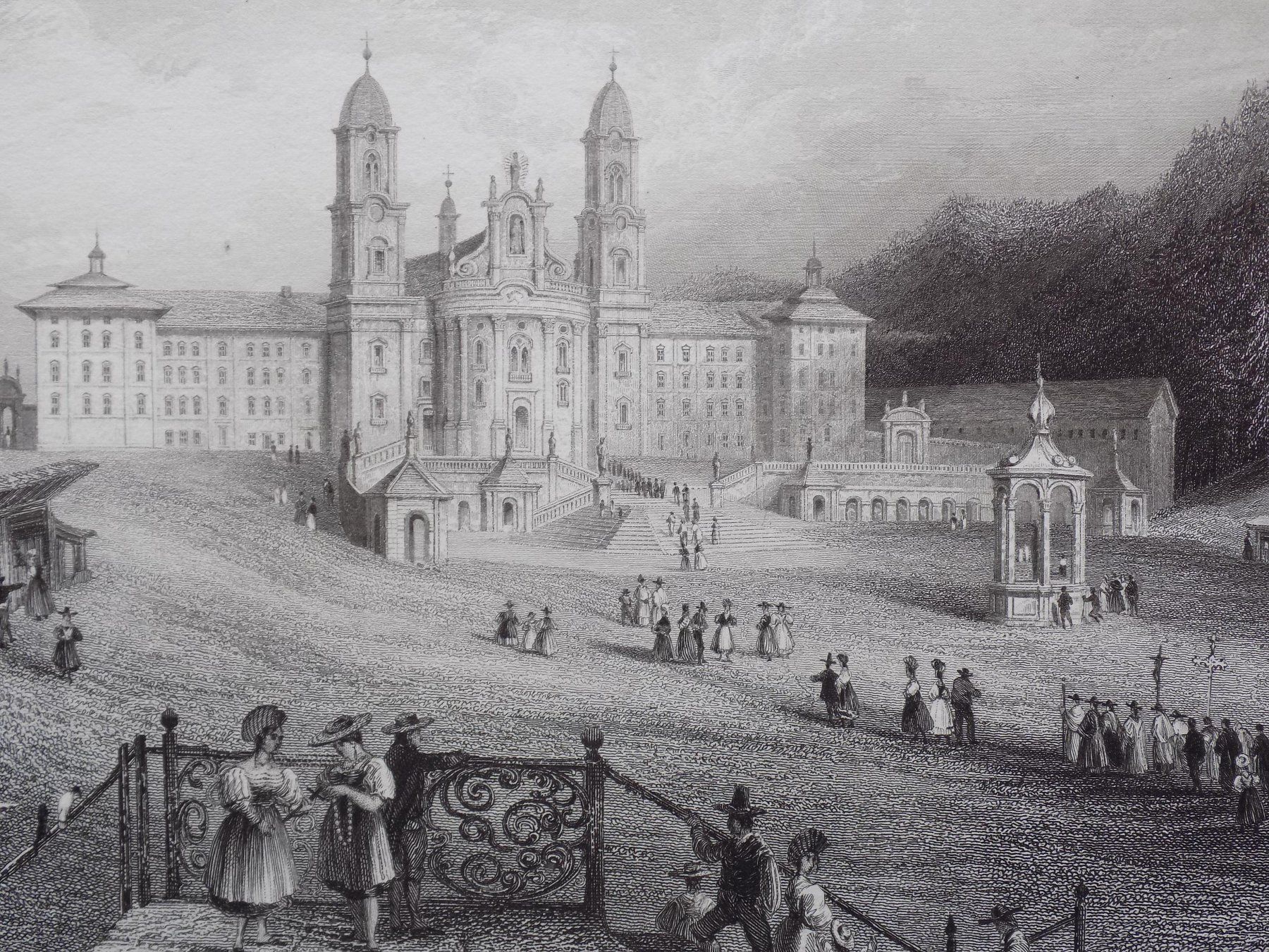 Incisioni: The abbey of Einsiedeln – Usato da Risch venduto da Rischli15 1