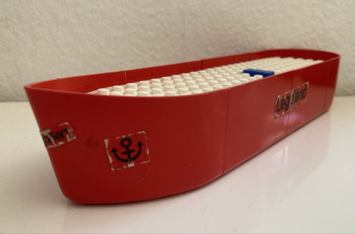 Lego Giocattoli: Schiffsrumpf Set LEGO 311 LEGOLAND FERRY 1973 – Usato da Rombach venduto da polymerase01