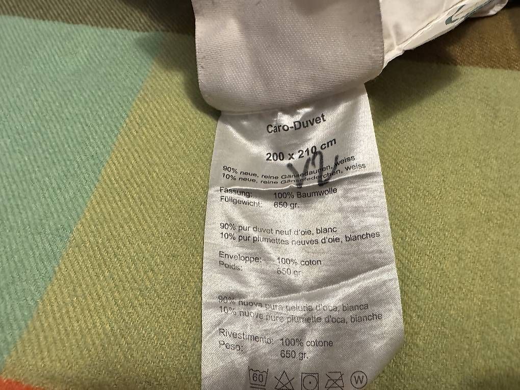 Coperte: 2x Duvet 200x210cm – Usato da Aarau venduto da yan_h2cs 2
