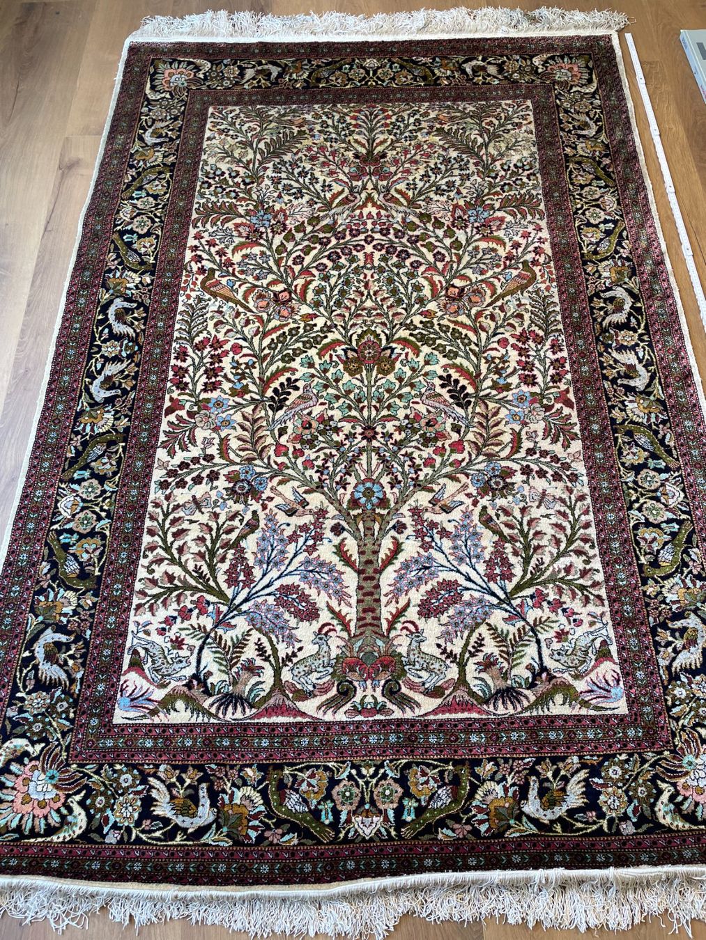 Tappeti: Ghom Teppich aus Seide, 138 x 210 cm – Usato da Luzern venduto da stilwerkstatt