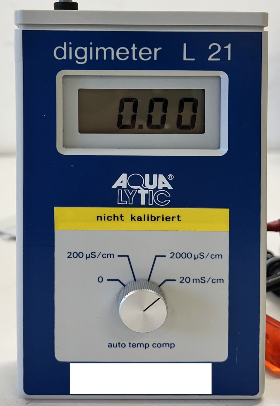Accessori da laboratorio: Aqualytic Leitfähigkeitsmessgerät Digimeter L 21 – Usato da Niederdorf venduto da LeptonAG_Labor 3