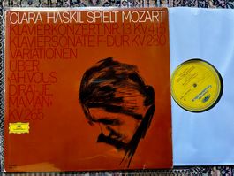 Clara Haskil Spielt Mozart LP 🛀 TOP