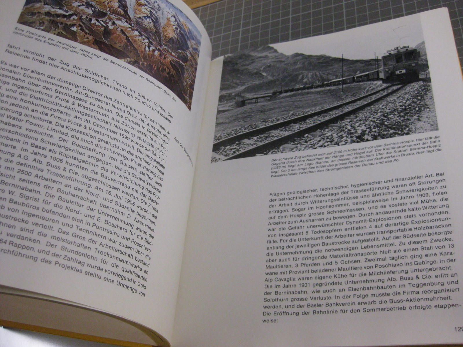 Libri: Der Bau der Rhätischen Bahn – Usato da Malters venduto da Marosko 4