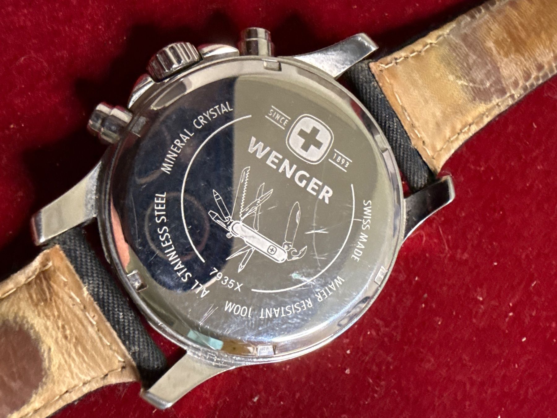 Wenger Orologi: Wenger Chronograph 41 mm – Usato da Pfeffingen venduto da Allhandelklgwatches 3