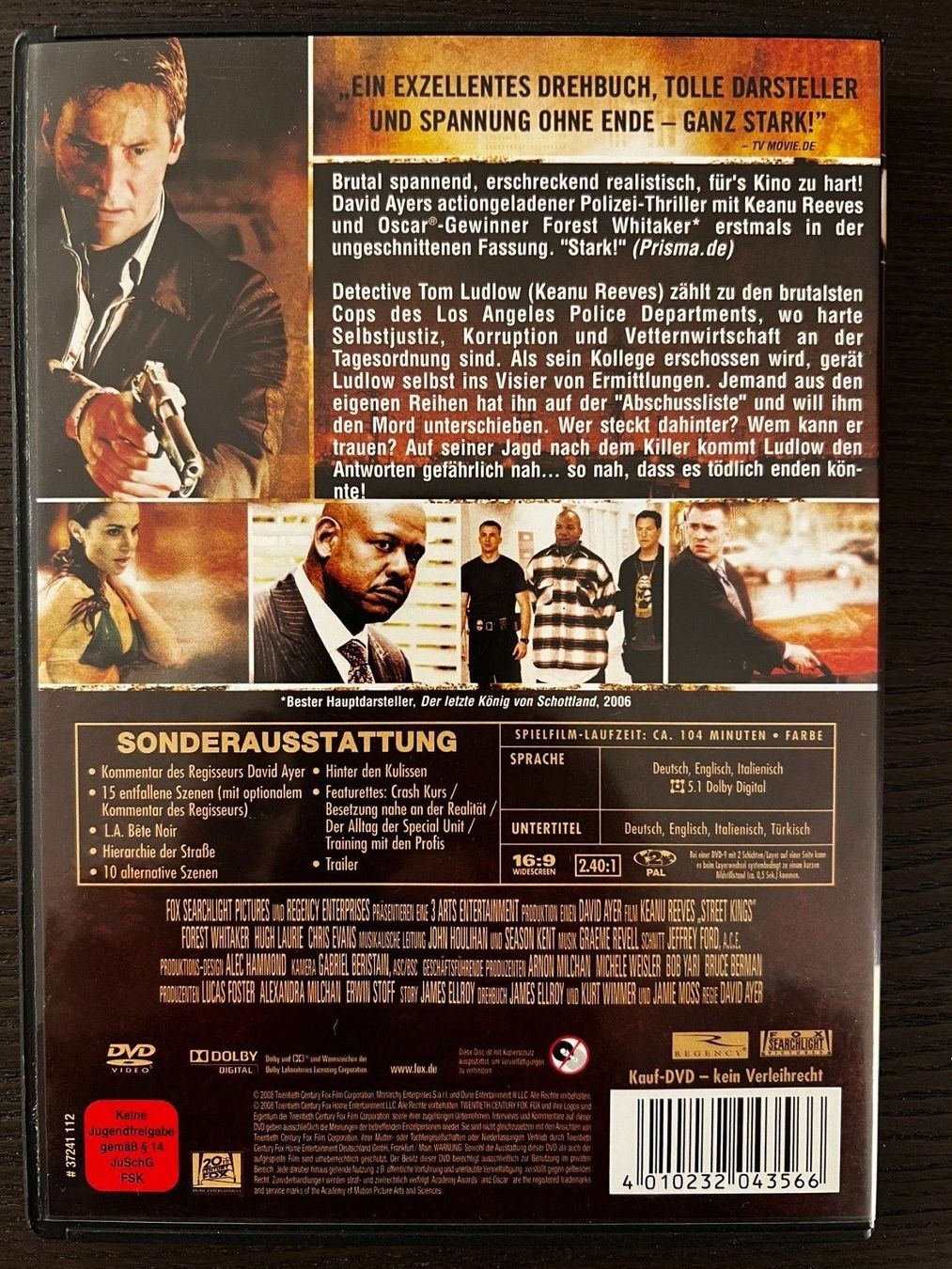 Tutti i DVDs: Street Kings – Usato da Zürich venduto da FilmFreunde 1