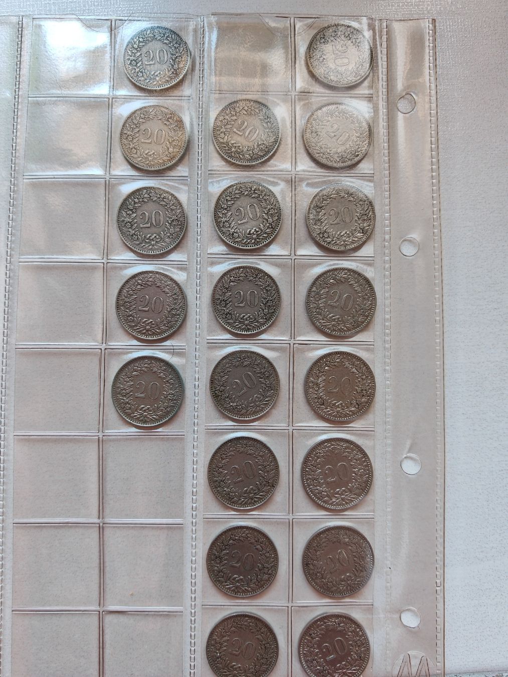 Tutti le monete: 113x 20 centimes 1883-1991 – Usato da Bex venduto da sni_q7lh 5