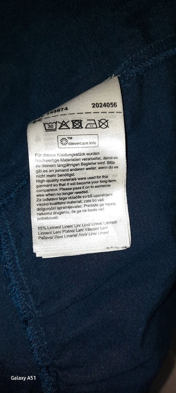 Cecil Kleider: ***CECIL*** Leinenkleid dunkelblau Gr M – Gebraucht aus Wädenswil von H2H_Secondhandshop 7
