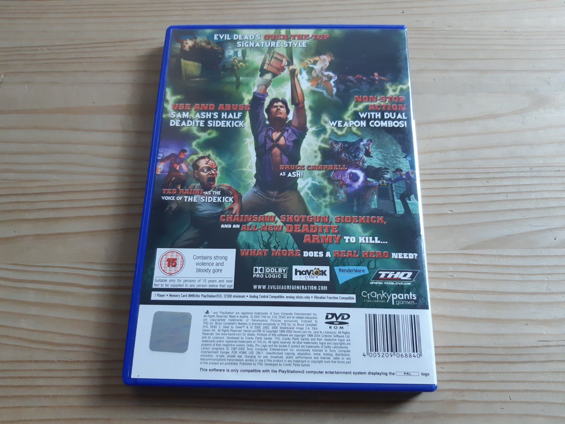 Sony Spiele: Evil Dead Regeneration PS2 – Gebraucht aus Welschenrohr von  2