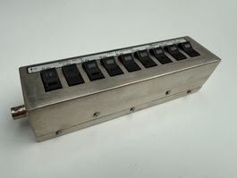 Profesioneller HF Attuenuator, 0-82.5 dB, 2x BNC-Anschlüsse