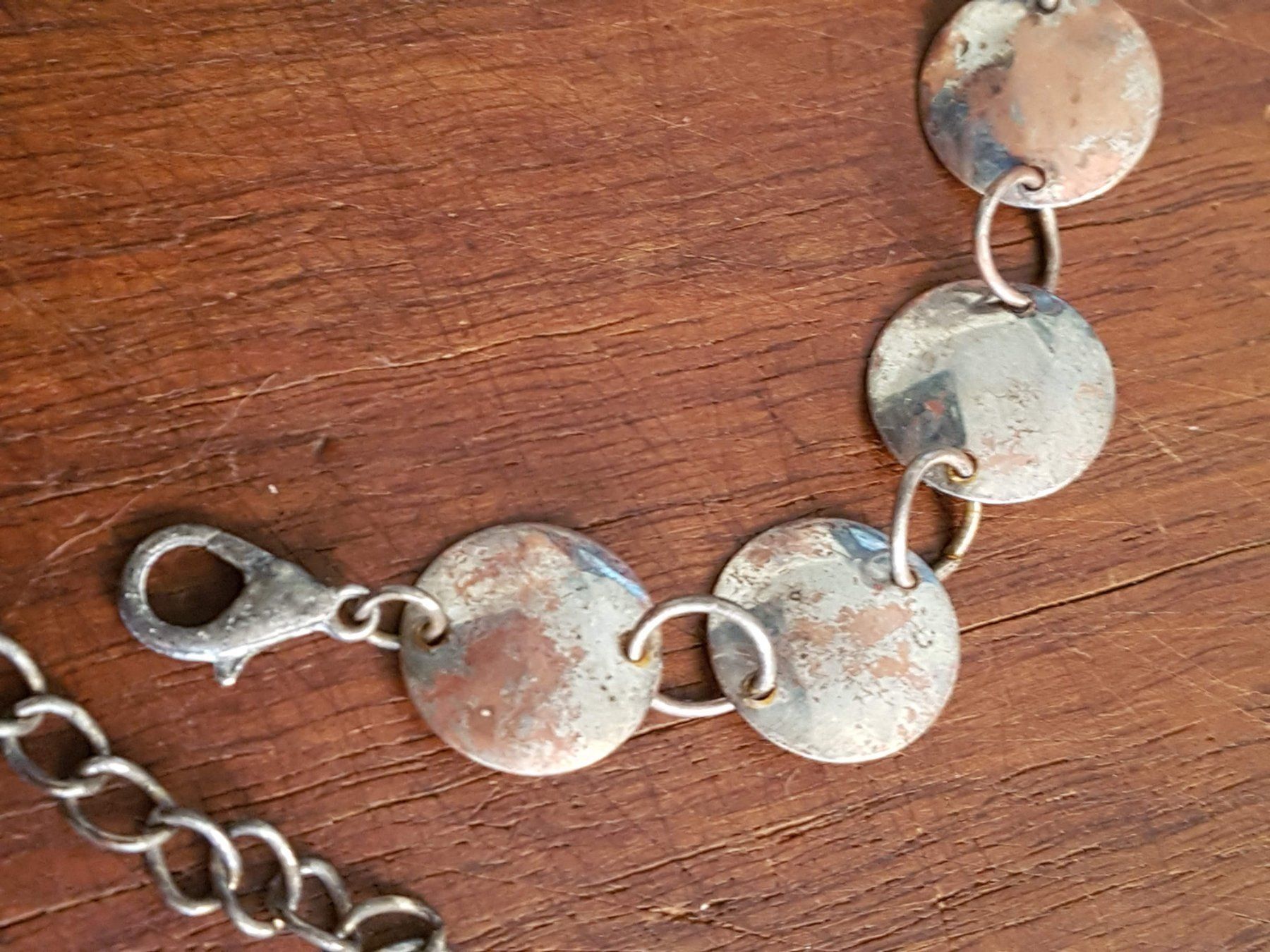 Armbänder & -reifen: Armband Mittelalter style kupfr.-silbrig – Gebraucht aus Ettingen von Maranathatalitha 3