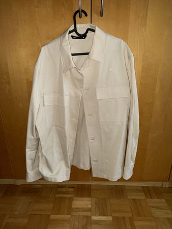 Zara Jacke Beige, Grösse L
