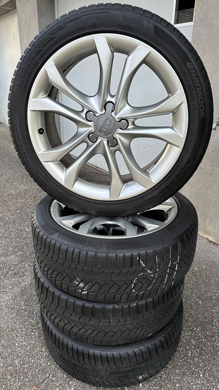 Audi Pneumatici & Ruote complete: Originale Audifelgen A4/S4 B8 – Usato da tann venduto da M-Performance