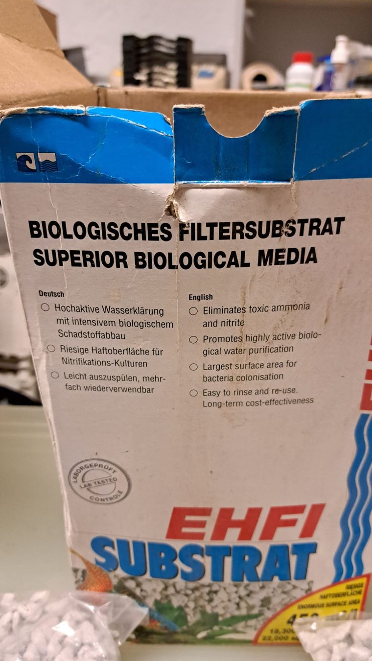 Eheim Filtri: Biologisches Filtersubstrat EHEIM – Nuovo e nell'imballaggio originale da Oberentfelden venduto da Myri13