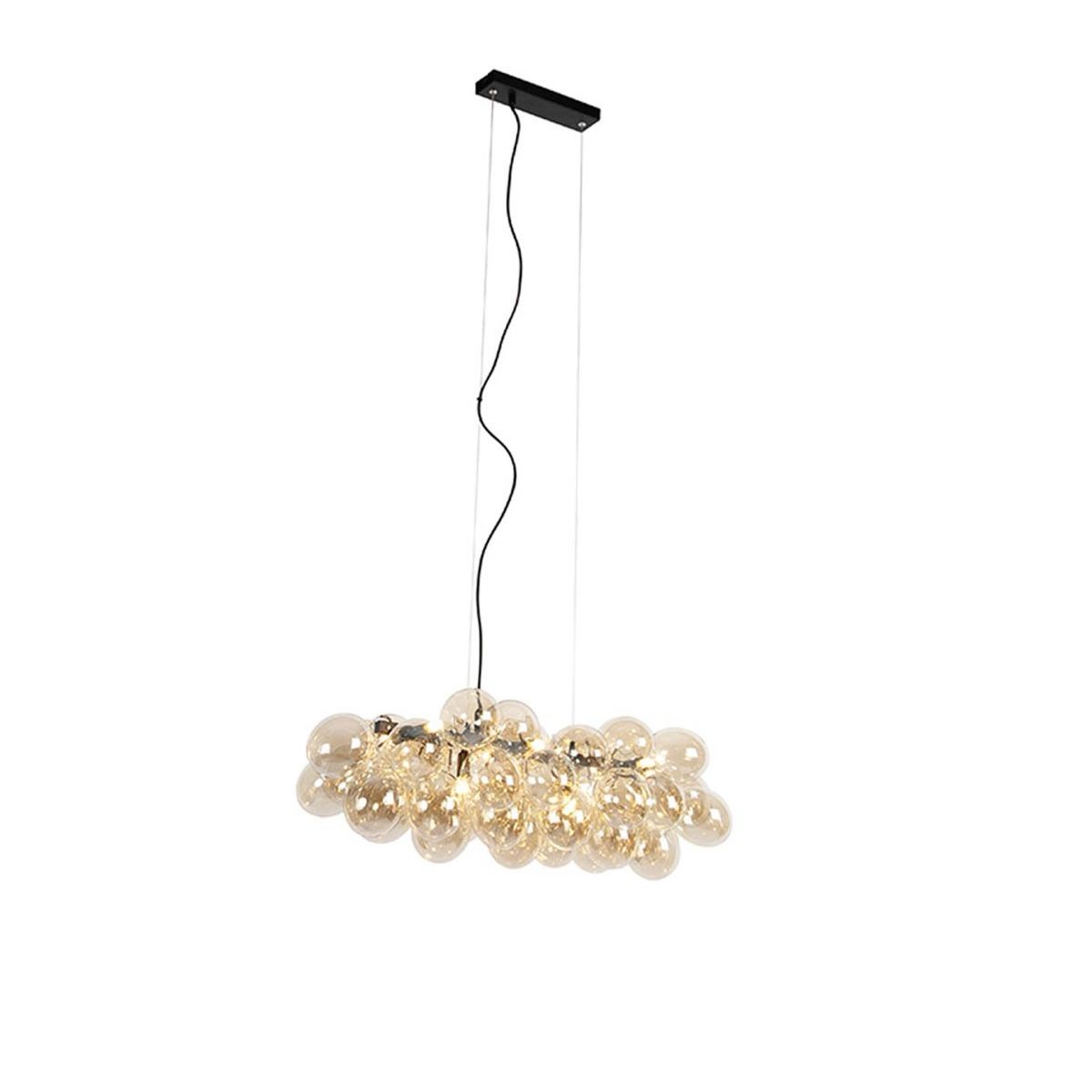 Lustres & lampes de plafonds: Hanging lamp bubble glass amber 80cm width 35cm height – D'occasion à Thalwil par gastongw 3