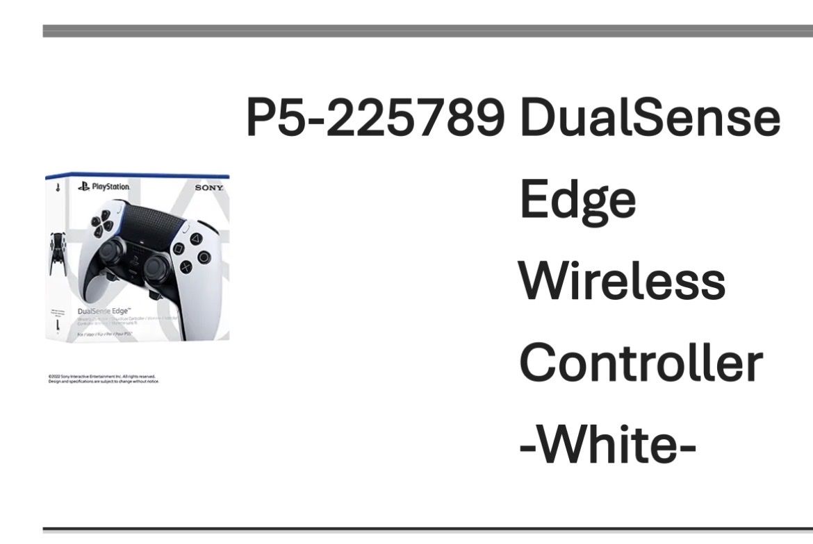 Systèmes de contrôle: Playstation Duals Sense Edge Wireless Controller neu! – Neuf avec emballage d'origine à Mümliswil par ron_q89m
