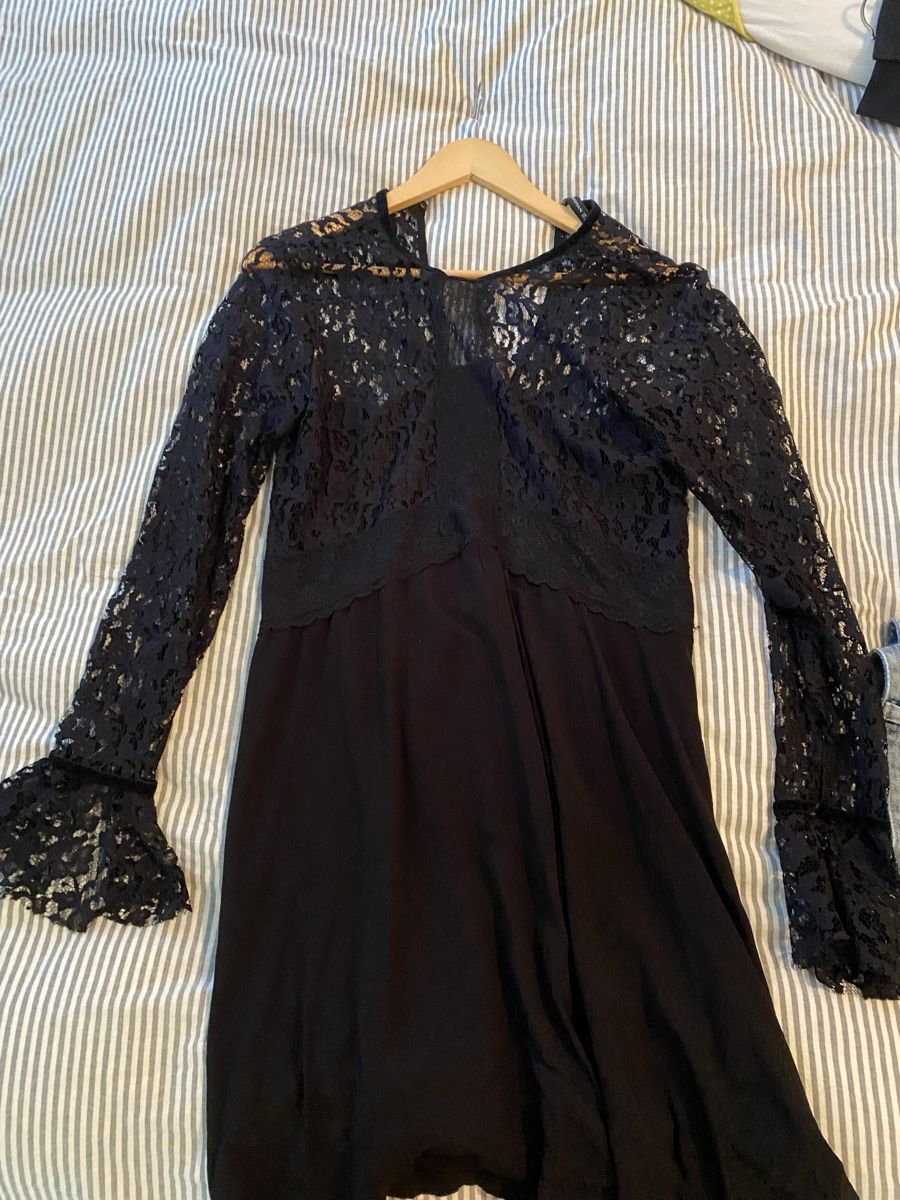 Zara Kleider: Schwarzes Spitzenkleid, Grösse M, elegant & festlich – Gebraucht aus Zürich von Nutla 4